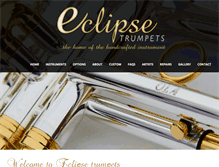 Tablet Screenshot of eclipsetrumpets.com